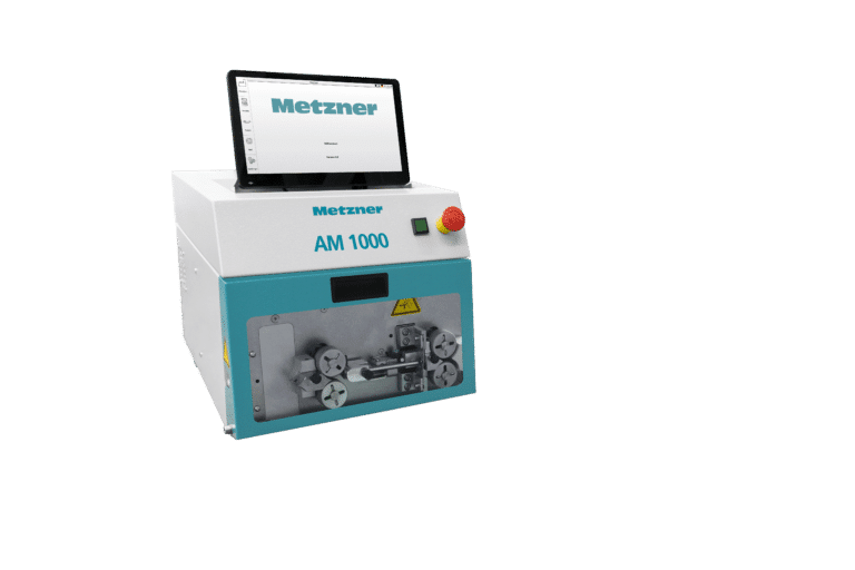 Metzner AM 1000 für automatisiertes Ablängen und Abisolieren von Kabeln