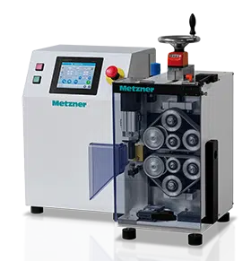 Metzner KL-BV universal cutting machine for thin and elastic materials