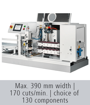 MBS cutting machine for rubber and plastics components