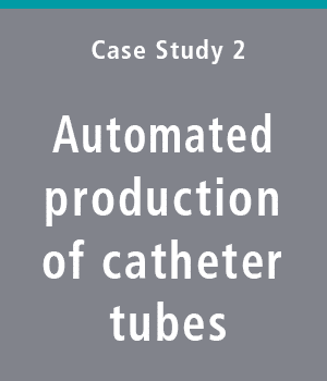 Mediacl devices: Automated production of catheter tubes