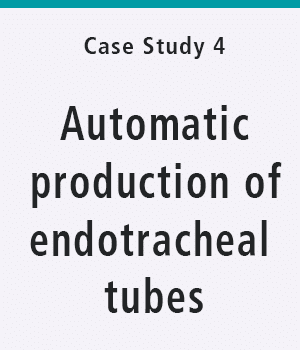 Automatic production of endotracheal tubes