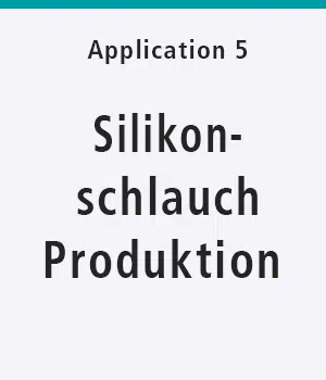 Silikonschlauchproduktion