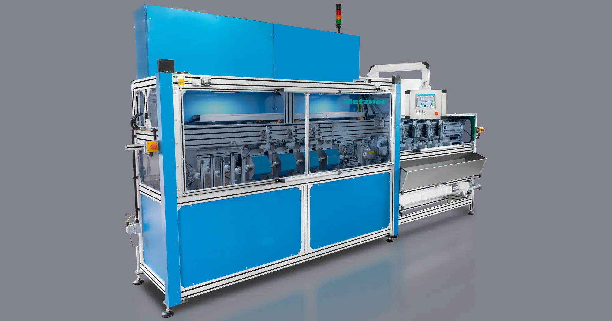 Automated pipette production machine