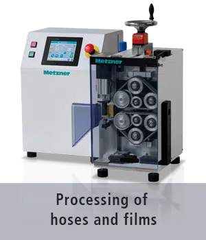 KL-BV machine for the processing of medical hoses