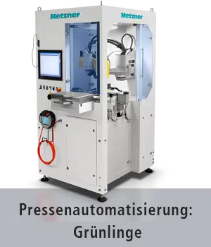 Maschine für die Pressenautomatisierung für Grünlinge