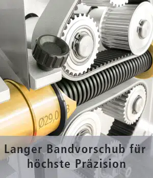 Bandvorschub der Wellrohrschneidemaschine