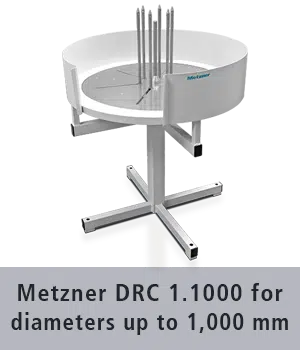 Dereeler for spools up to 1000 mm diameter