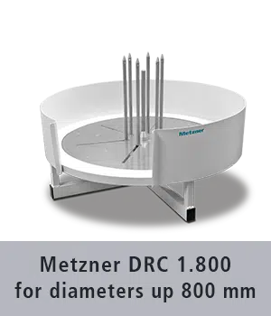 Dereeler for spools up to 800 mm diameter