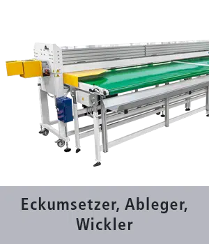 Eckumsetzer für die Gummiverarbeitung