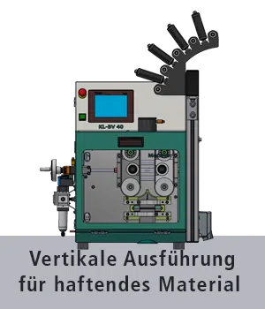 Vertikale Ausführung der schnedemaschine für die Medizintechnik