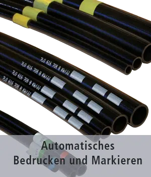 Automatisch bedruckte PA Schläuche