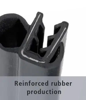 reinforced rubber profile