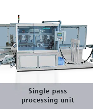 Single pass processing unit