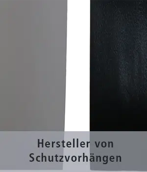 Streifen von Schutzvorhängen