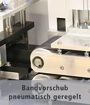 Bandvorschub der Universalschneidemaschine Variocut