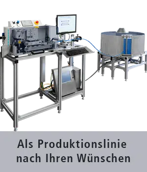 Produktionslinie mit der Universalschneidemaschine Variocut